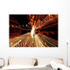Colored Lights Sea Horse Dreams Wall Mural