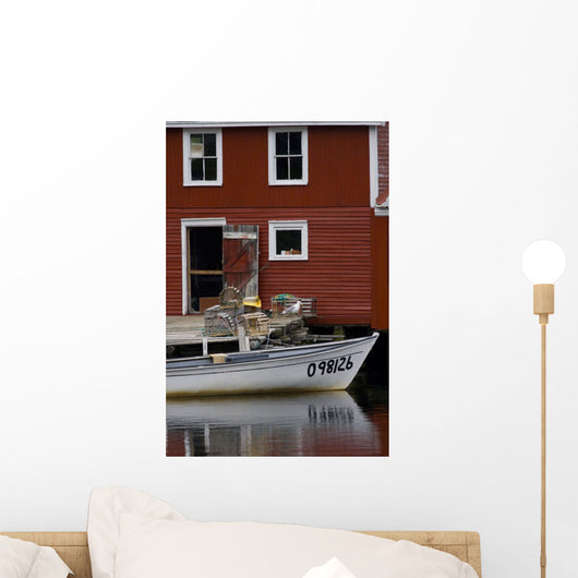 Fishing Boat Wall Mural