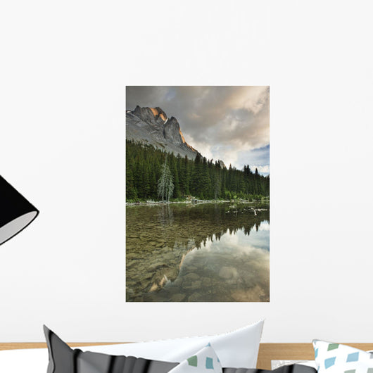 Elbow Lake, Kananaskis Country, Alberta Wall Mural
