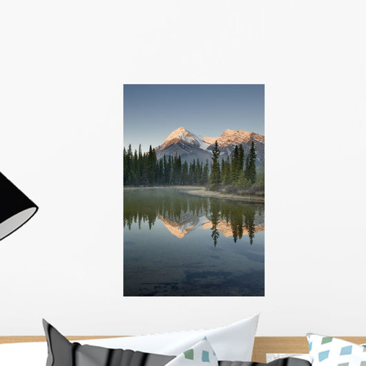 Elliot Peak And Whitegoat Lakes Wall Mural