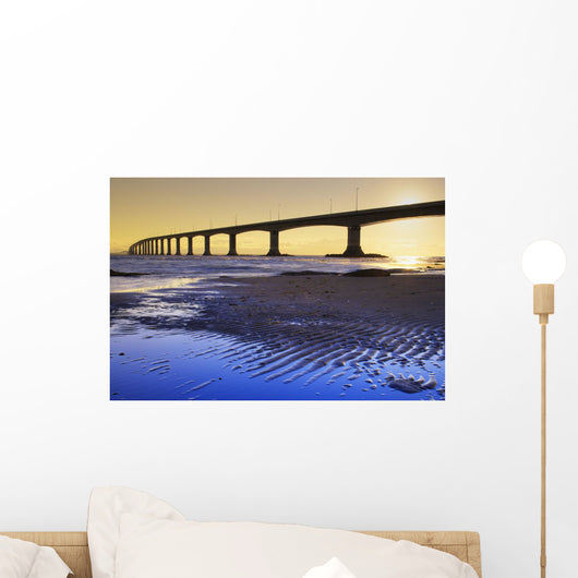 Confederation Bridge, Cape Jourimain, New Brunswick Wall Mural