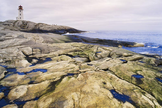Peggy's Cove Lighthouse, Nova Scotia Wall Mural