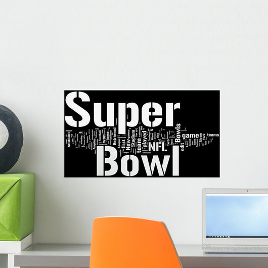 Super Bowl Wall Mural
