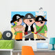 Carribean Pirate Kids Wall Decal