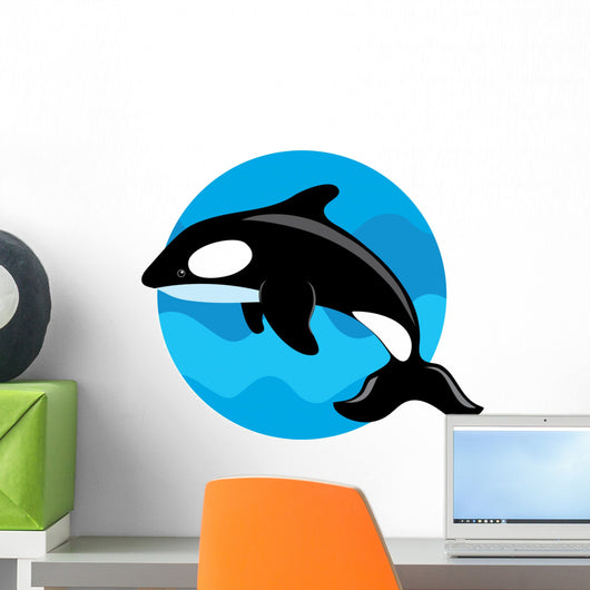Orca Whale Wall Decal