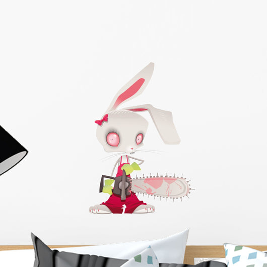 Horror Bunny Wall Decal