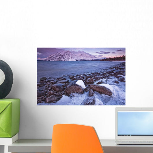 Kathleen Lake At Sunrise, Kluane National Park, Yukon Wall Mural