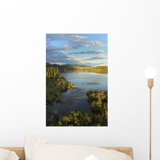 Teslin River, Near Teslin, Yukon Wall Mural