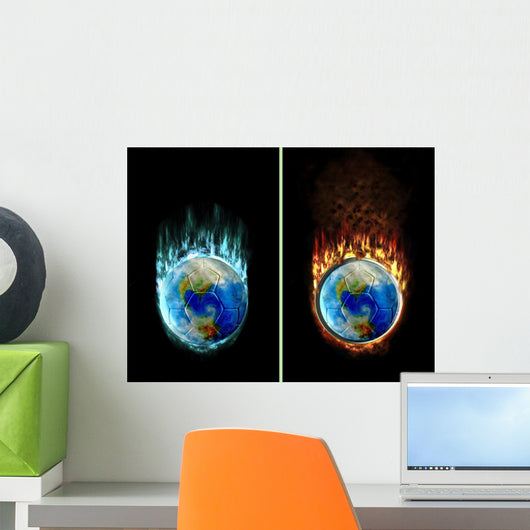 Ice Fire Soccer Button