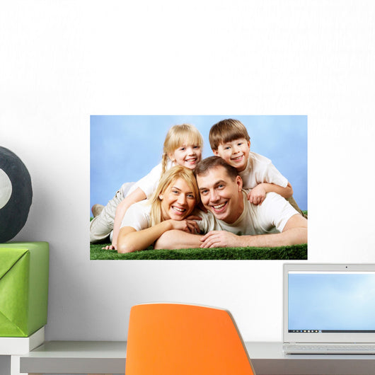 Joyful Family Wall Mural