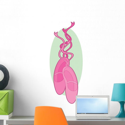 Ballet Slippers Wall Decal