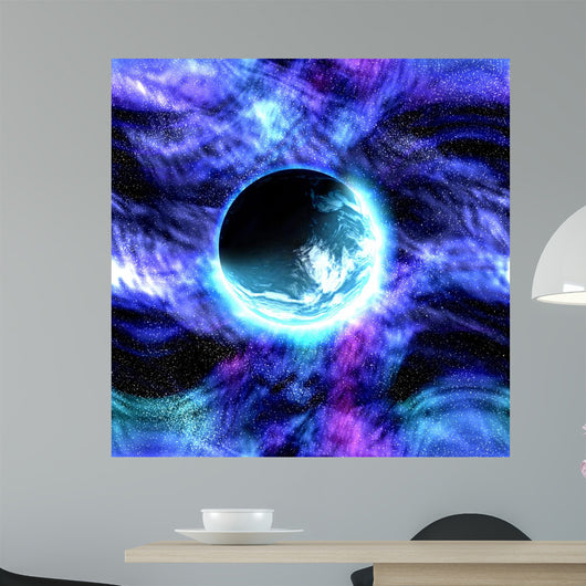 Cosmic Space Planet Wall Mural