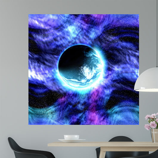 Cosmic Space Planet Wall Mural