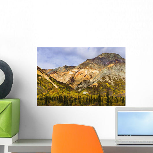 Sheep Mountain Along Glenn Highway, Alaska Wall Mural
