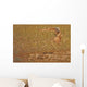 Painterly Effect Of Burrowing Owl Taking Flight Wall Mural