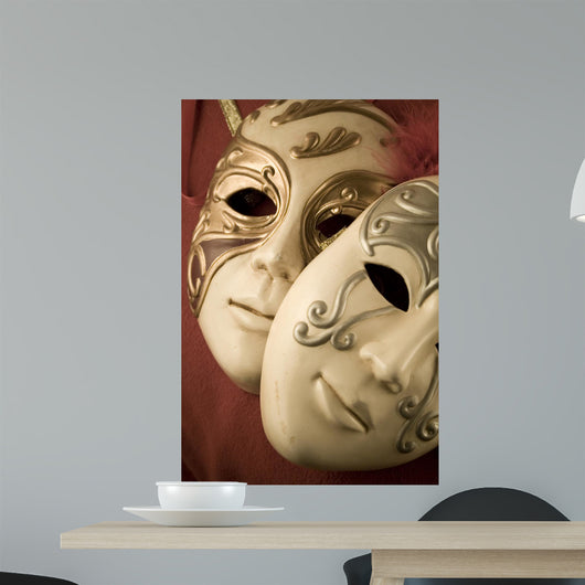 two masks Wall Mural