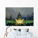 View at Montjuic Mountain in Evening Wall Mural