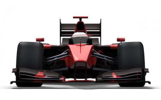 race car - red and black Wall Decal