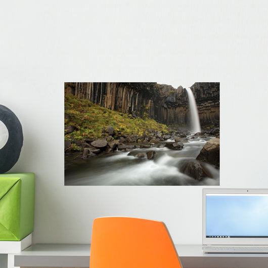 Svartifoss, Skaftafell National Park, Iceland Wall Mural