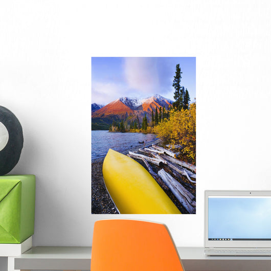 Kathleen Lake And Mountains Wall Mural
