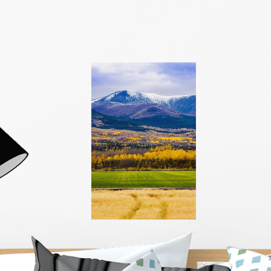 Minor Range Along Klondike Highway, Yukon Wall Mural