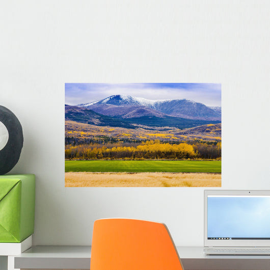 Minor Range Along Klondike Highway, Yukon Wall Mural