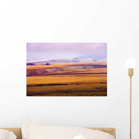 Fall Colours And Richardson Mountains, Dempster Highway, Yukon Wall Mural