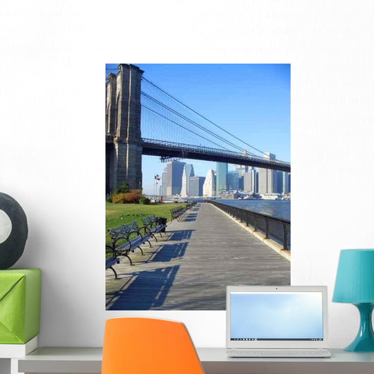 Brooklyn Bridge Park Wall Decal