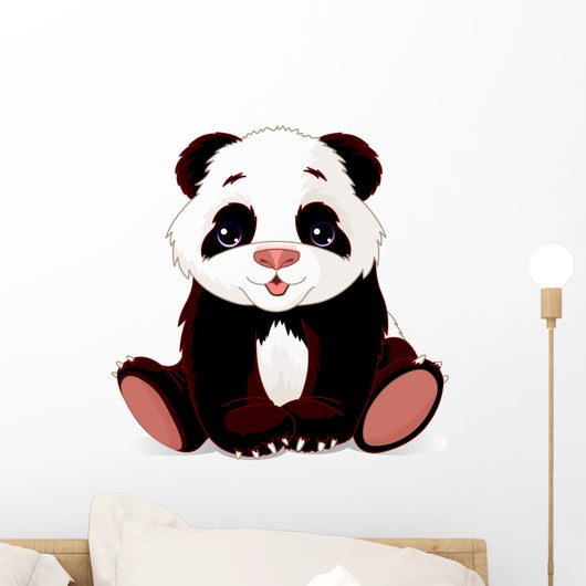 Baby Panda Wall Decal