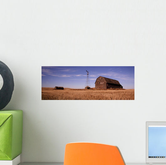 Abandoned Barn, Outside Saskatoon, Saskatchewan Wall Mural