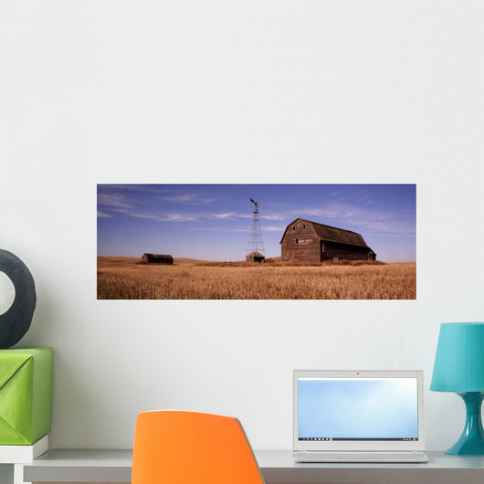 Abandoned Barn, Outside Saskatoon, Saskatchewan Wall Mural