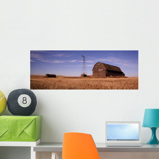 Abandoned Barn, Outside Saskatoon, Saskatchewan Wall Mural