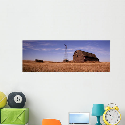 Abandoned Barn, Outside Saskatoon, Saskatchewan Wall Mural