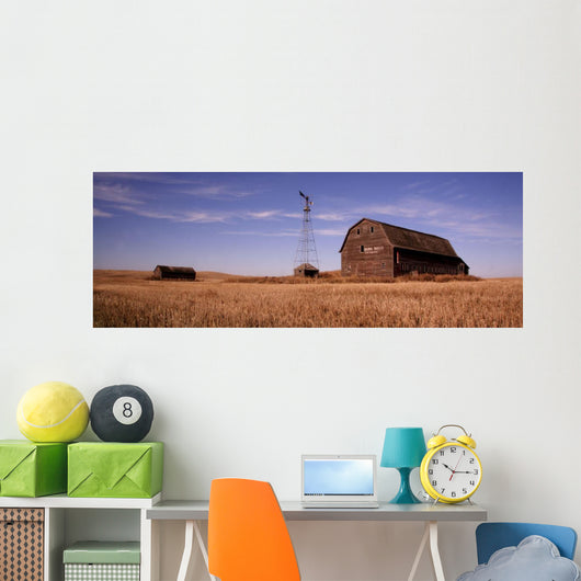 Abandoned Barn, Outside Saskatoon, Saskatchewan Wall Mural