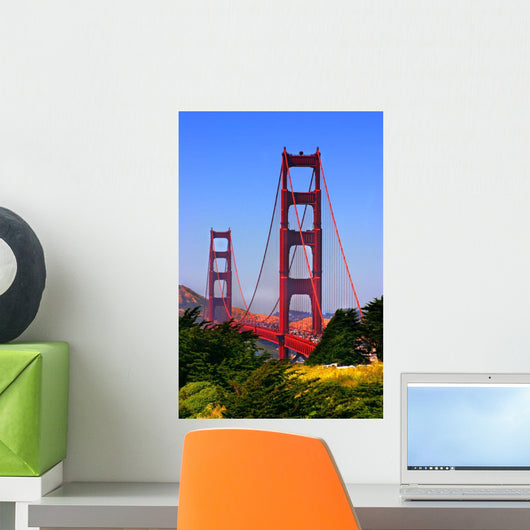 golden gate bridge, san francisco Wall Mural