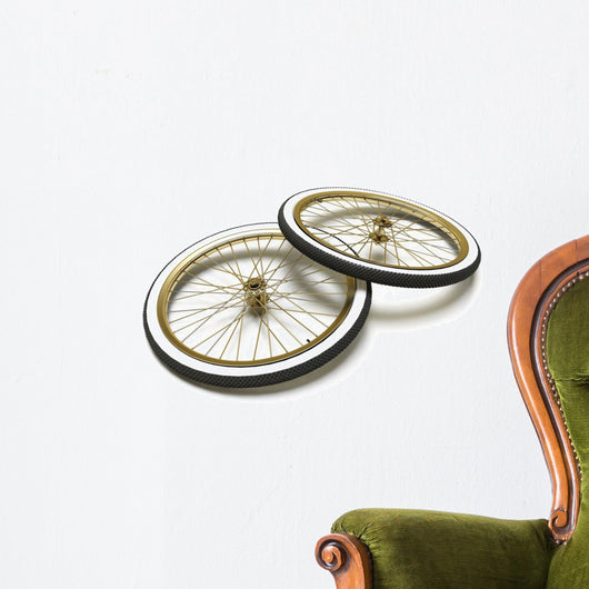 Bicycle Vintage Wheel Wall Decal