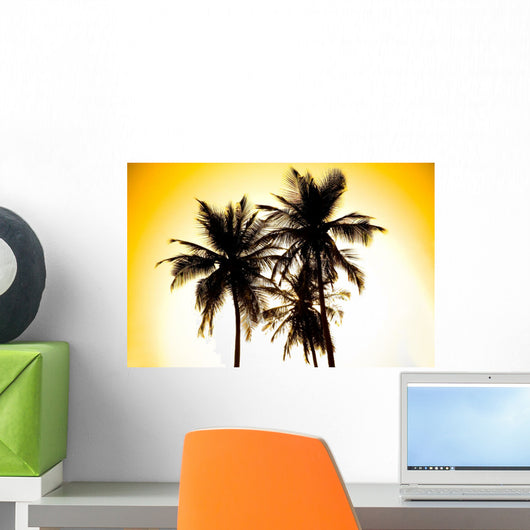 Palms. Tropical forest. Tayrona National Park. Colombia Wall Mural