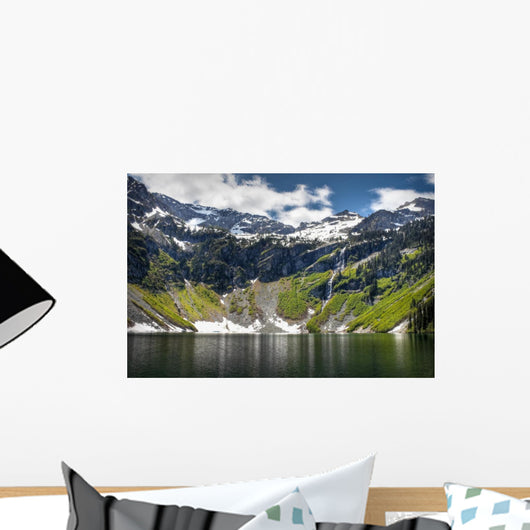 Rainy Lake Wall Mural