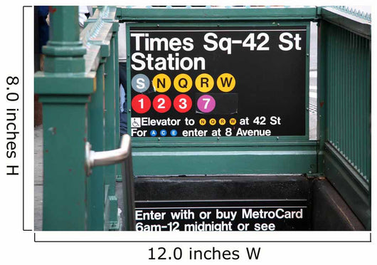 new york subway station Wall Mural