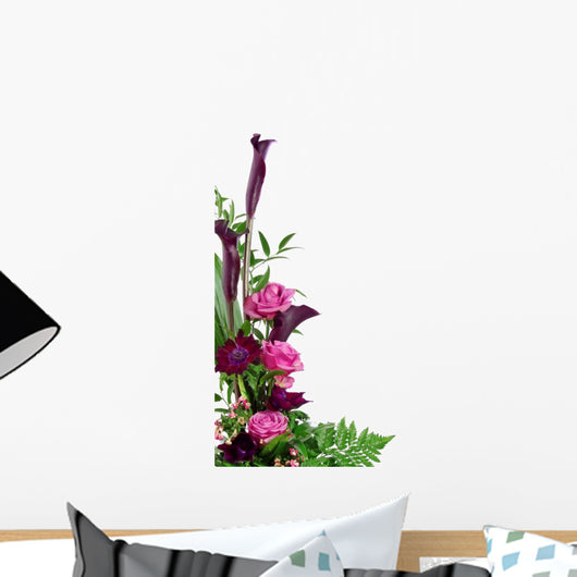 Bouquet White Wall Decal