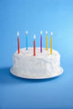 Birthday Cake With Candles Wall Mural