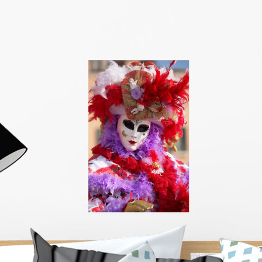 Venice Carnival Mask Wall Mural