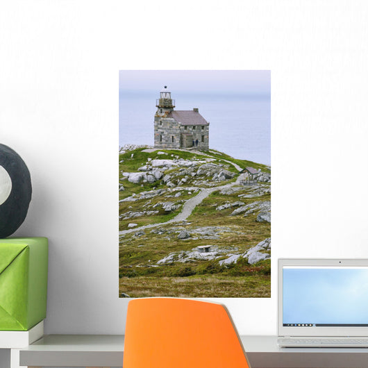 View Of Lighthouse, Rose Blanche, Newfoundland, Canada Wall Mural