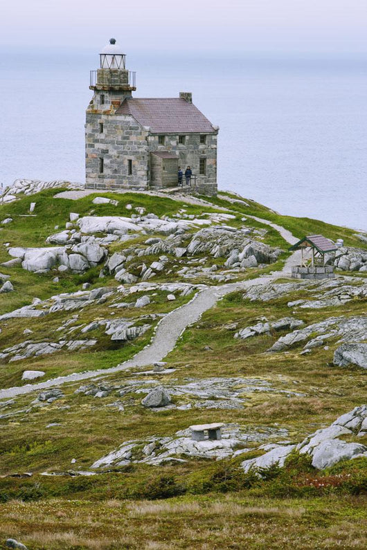 View Of Lighthouse, Rose Blanche, Newfoundland, Canada Wall Mural