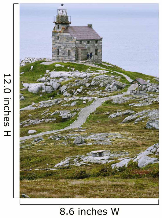 View Of Lighthouse, Rose Blanche, Newfoundland, Canada Wall Mural