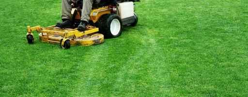 Lawnmowing Wall Decal