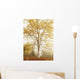 Birch Trees In Autumn Wall Mural