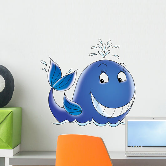 Whale Wall Decal