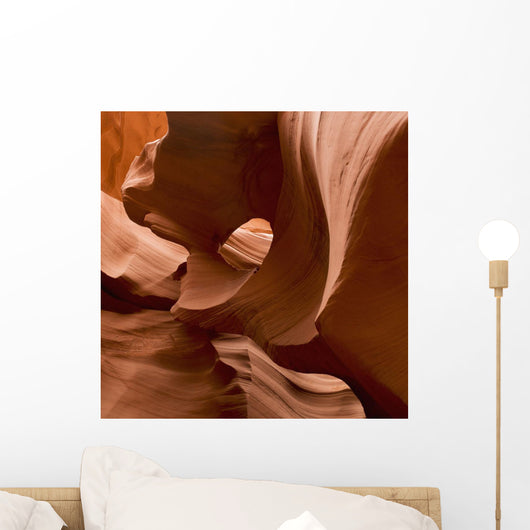 Patterns In The Smooth Sandstone Wall Mural