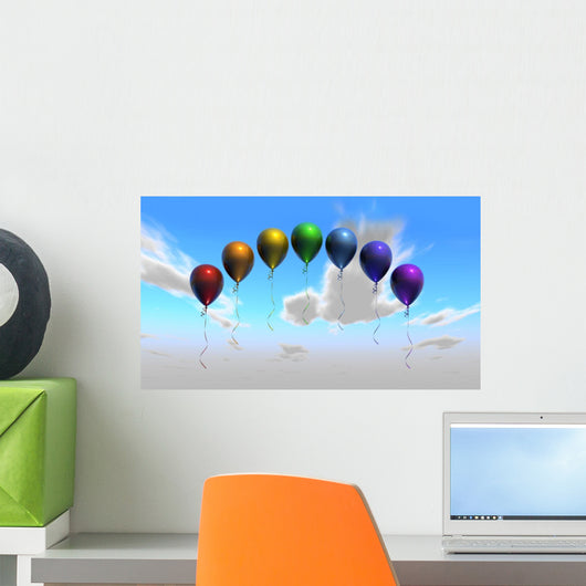 Rainbow Balloons